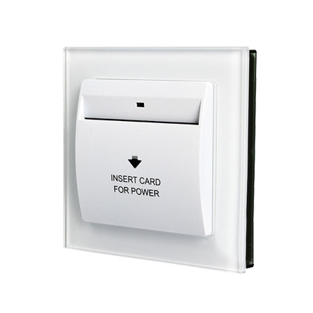 Hotel room energy saver key card switch